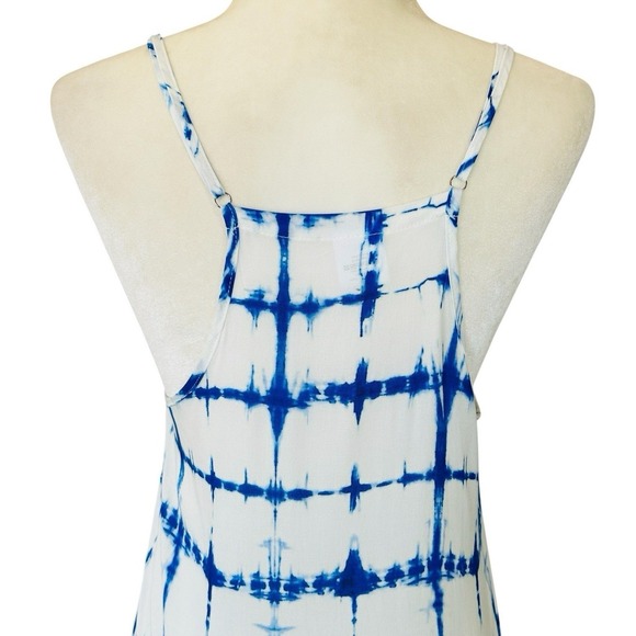 Sunsations Tie Dye Sundress Small Boho Shibori Festival Mini Vacation Summer - Picture 5 of 12
